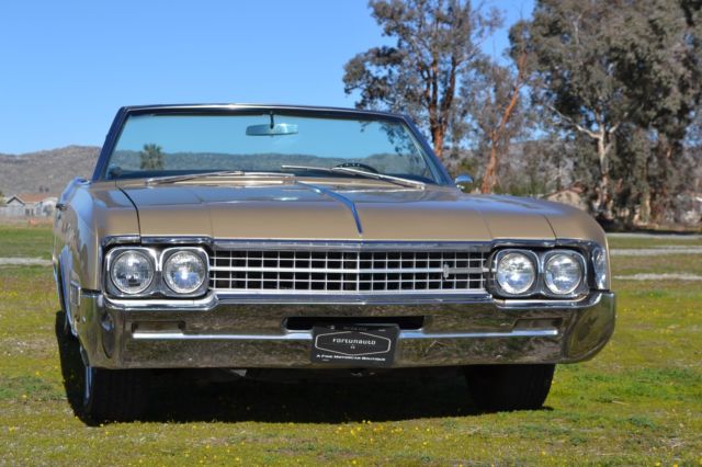 1966 Gold OLDSMOBILE REGAL 98