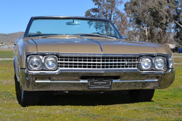 1966 Gold OLDSMOBILE REGAL 98