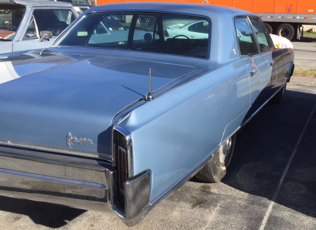 1966 Blue Oldsmobile Ninety-Eight Sedan