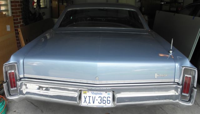 1966 Blue Oldsmobile Ninety-Eight Sedan