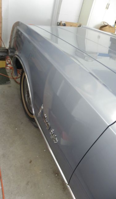 1966 Blue Oldsmobile Ninety-Eight Sedan