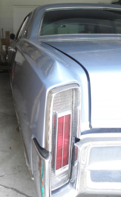 1966 Blue Oldsmobile Ninety-Eight Sedan