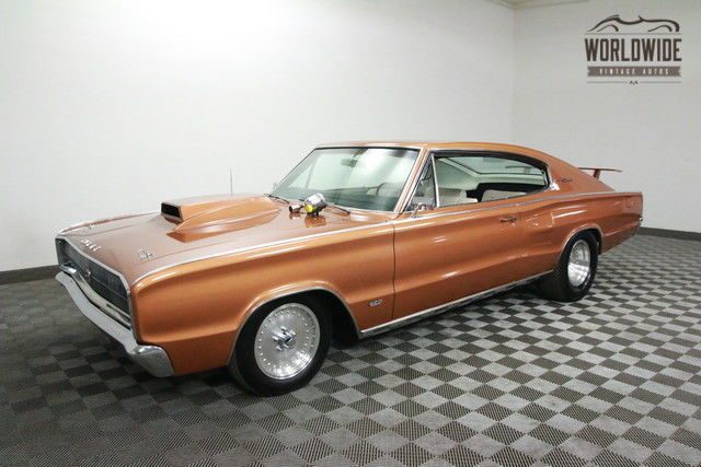 1966 Orange Dodge Charger