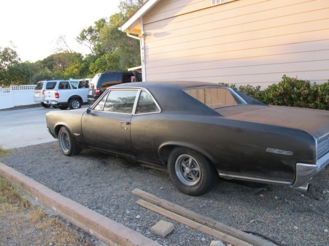 1966 Black Pontiac GTO Coupe
