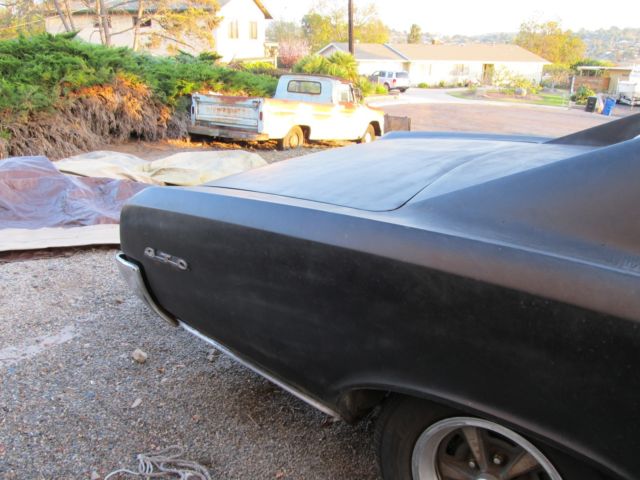 1966 Black Pontiac GTO Coupe