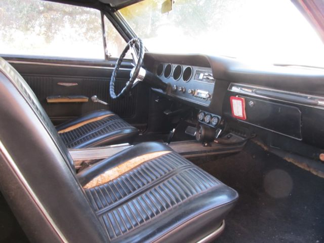 1966 Black Pontiac GTO Coupe