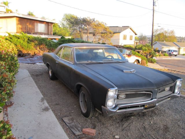1966 Black Pontiac GTO Coupe