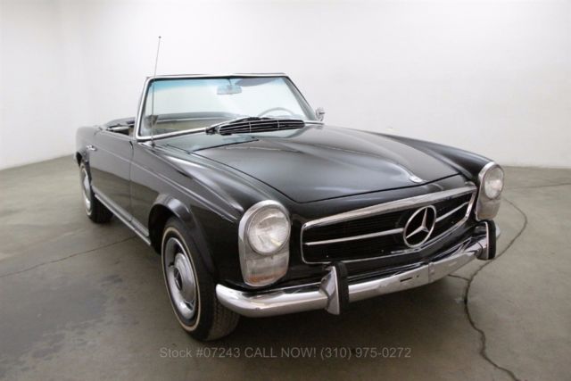 1966 Black Mercedes-Benz 230SL