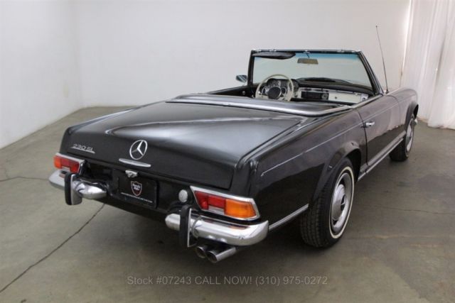 1966 Black Mercedes-Benz 230SL