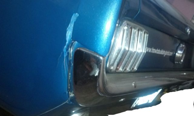 1966 Blue Ford Mustang Coupe