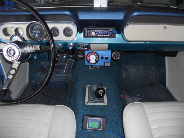 1966 Blue Ford Mustang Coupe