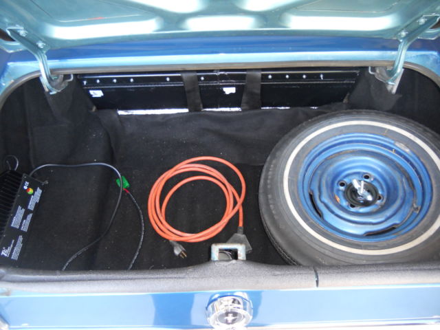 1966 Blue Ford Mustang Coupe