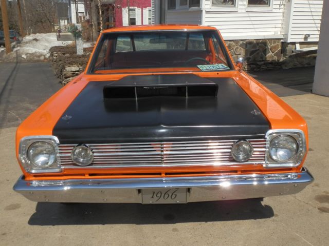 1966 Vitamin C Orange Plymouth Belvedere II Coupe