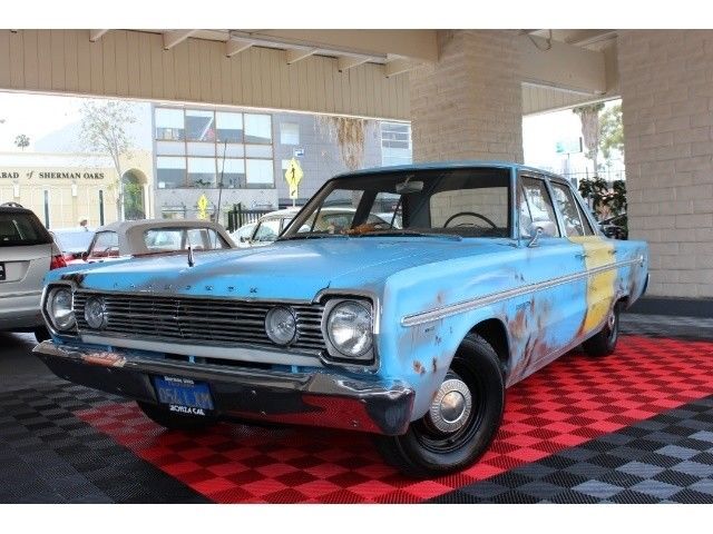 1966 Blue Plymouth Belverere --