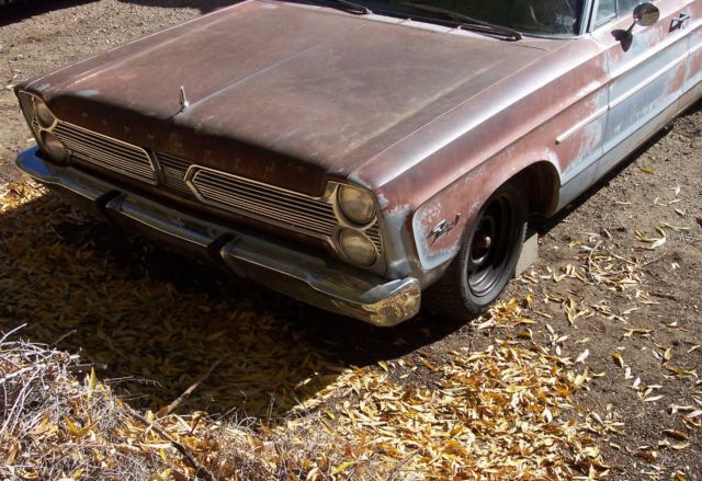 1966 Light blue metallic Plymouth Fleet Special Wagon