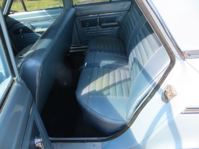 1966 Lt Blue Plymouth Valiant 200 Sedan