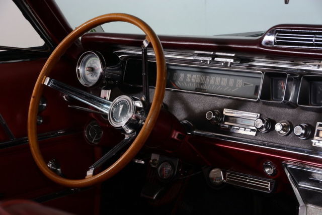 1966 Burgundy Pontiac 2+2 Convertible