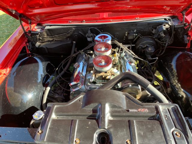 1966 Red Pontiac Catalina Coupe