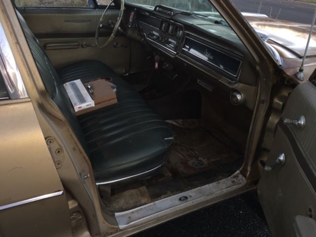 1966 Gold Pontiac Catalina Station Wagon