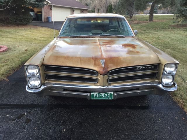 1966 Gold Pontiac Catalina Station Wagon