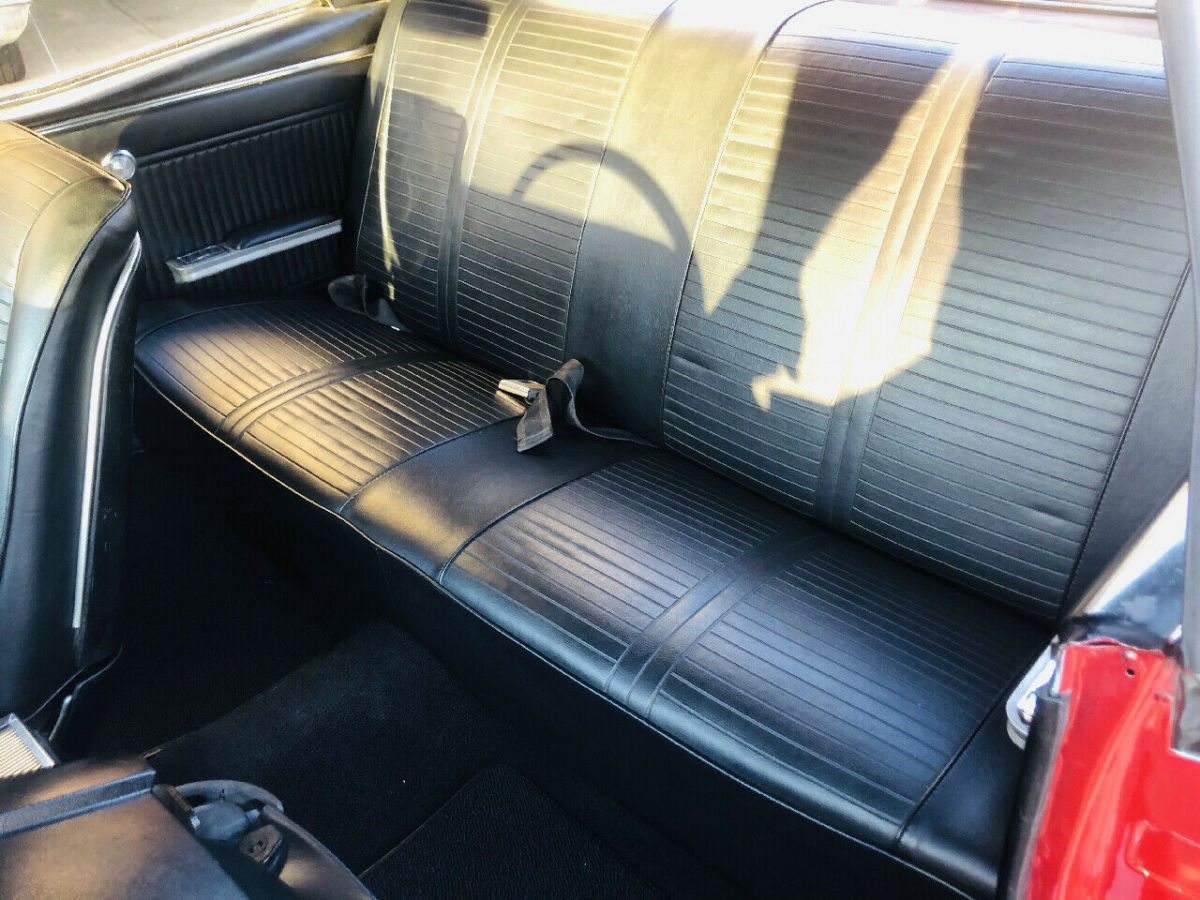 1966 Red Pontiac GTO --