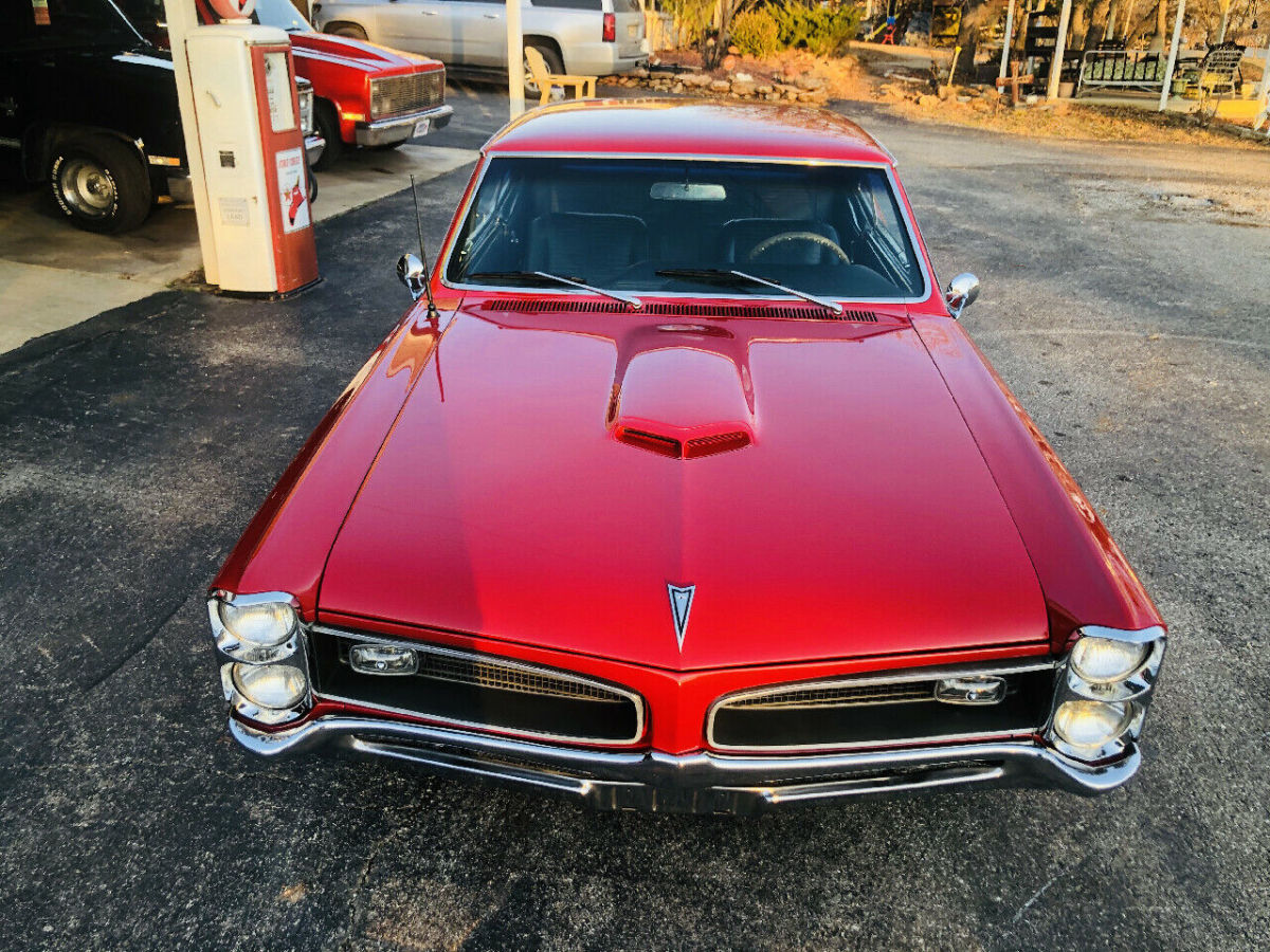 1966 Red Pontiac GTO --