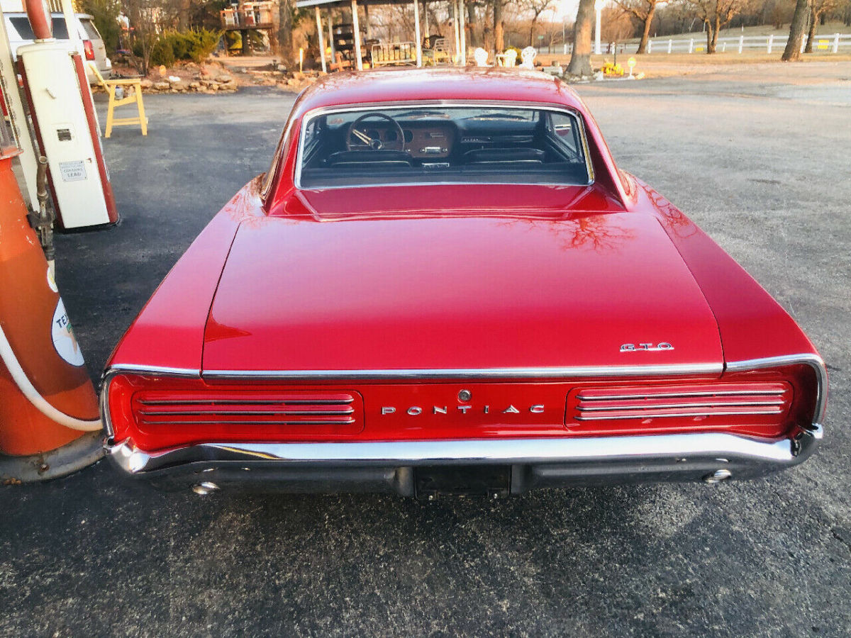 1966 Red Pontiac GTO --