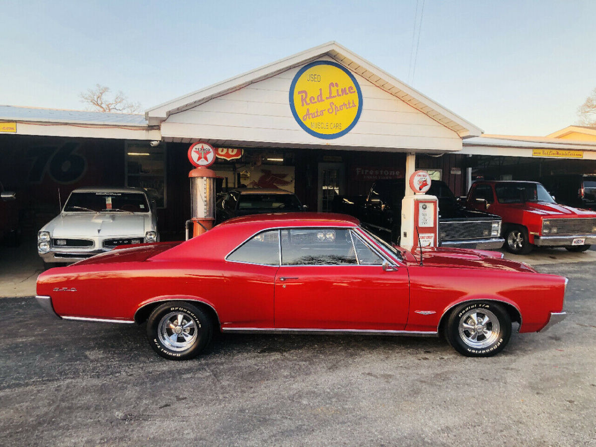 1966 Red Pontiac GTO --