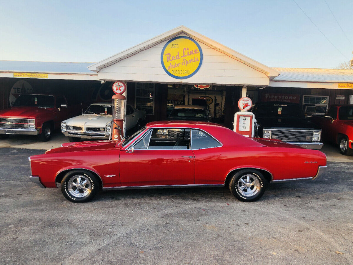 1966 Red Pontiac GTO --