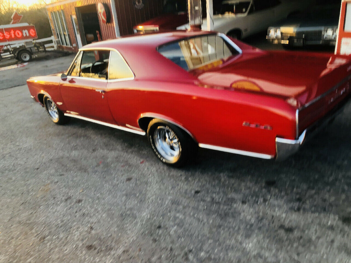 1966 Red Pontiac GTO --