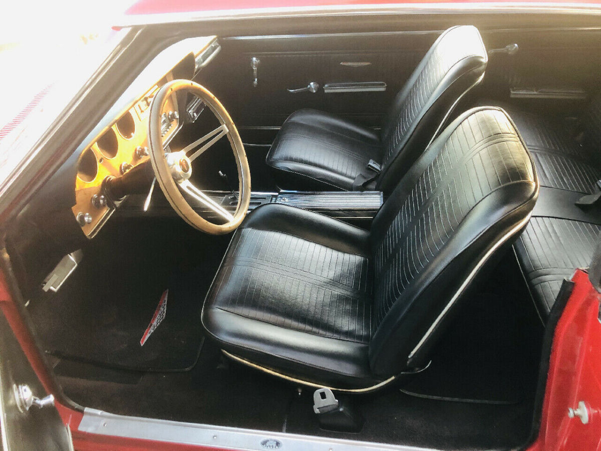 1966 Red Pontiac GTO --