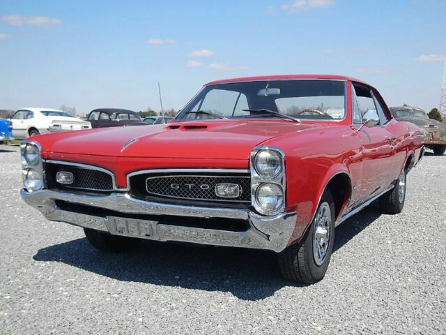1966 Red Pontiac GTO --