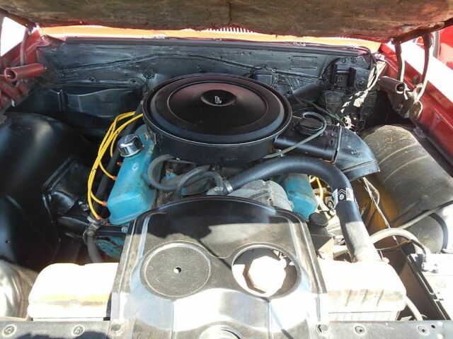 1966 Red Pontiac GTO --