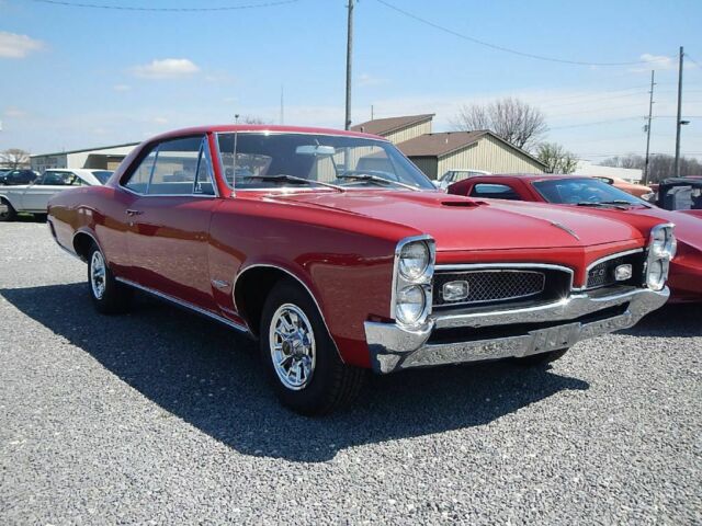 1966 Red Pontiac GTO --