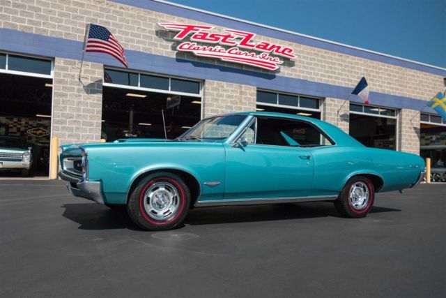 1966 Blue Pontiac GTO Coupe