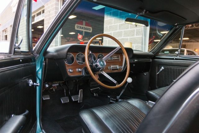 1966 Blue Pontiac GTO Coupe