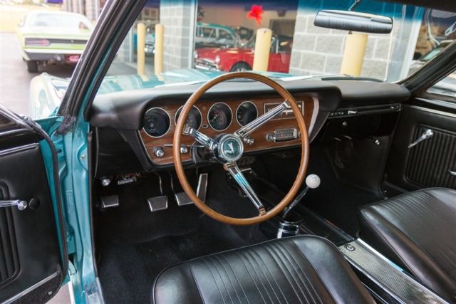 1966 Blue Pontiac GTO Coupe