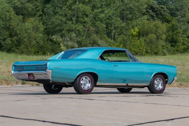 1966 Blue Pontiac GTO Coupe