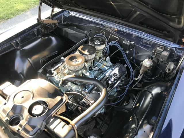 1966 Nightwatch Blue Pontiac GTO