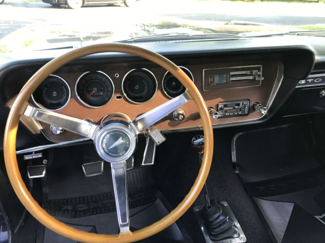 1966 Nightwatch Blue Pontiac GTO