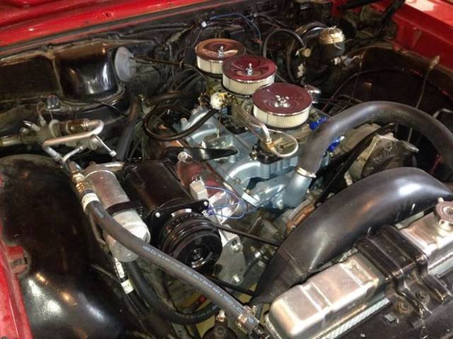 1966 Red Pontiac GTO Convertible