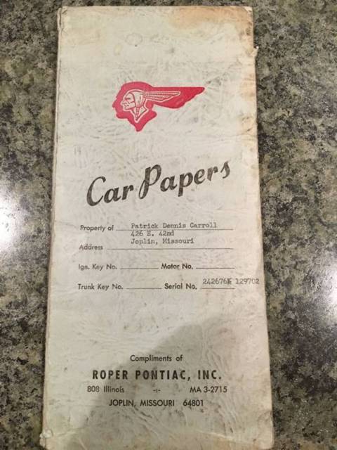 1966 Red Pontiac GTO Convertible