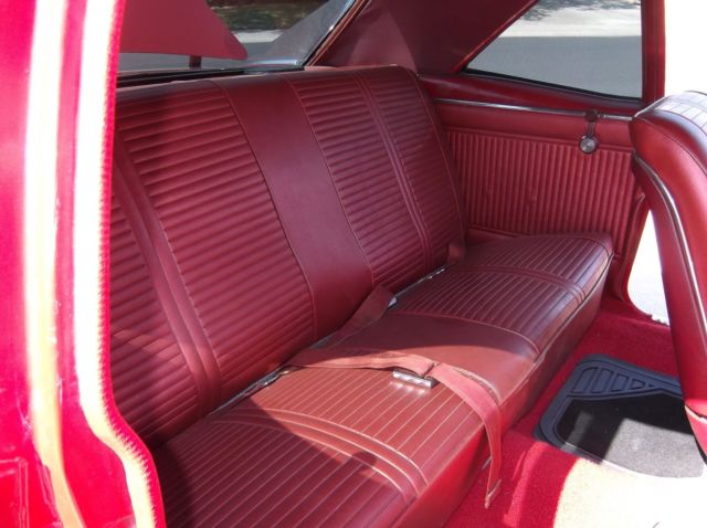 1966 Red Pontiac GTO Coupe