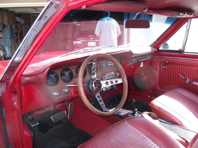 1966 Red Pontiac GTO Coupe