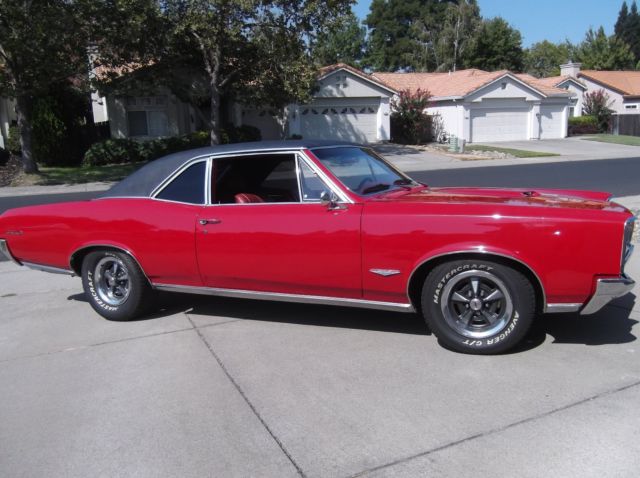 1966 Red Pontiac GTO Coupe