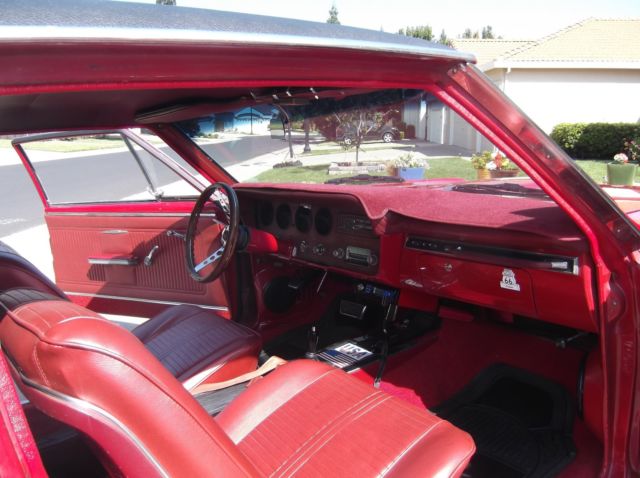 1966 Red Pontiac GTO Coupe