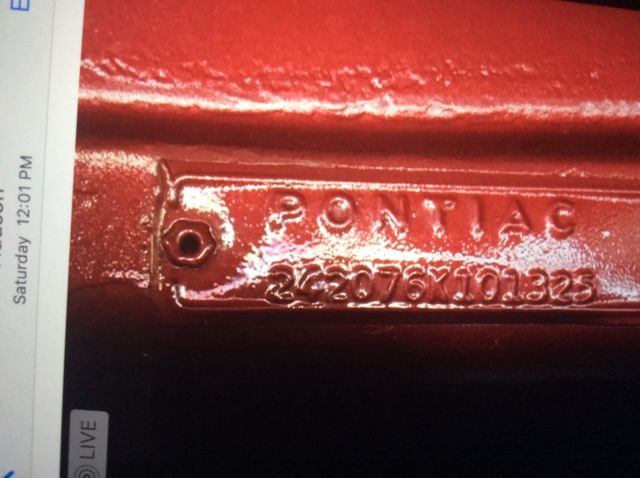 1966 Red Pontiac GTO Coupe