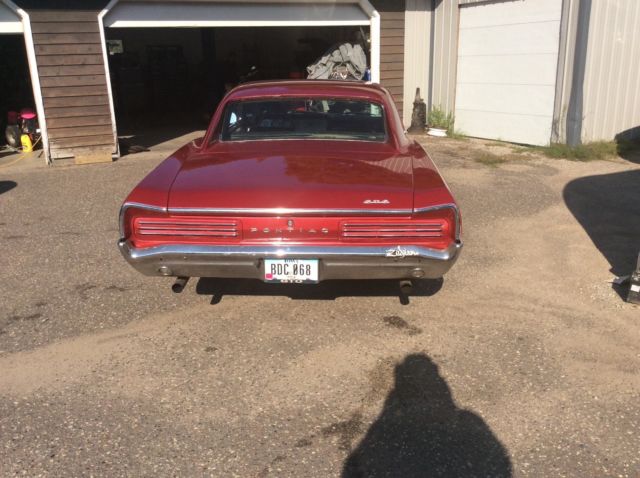 1966 Red Pontiac GTO Coupe