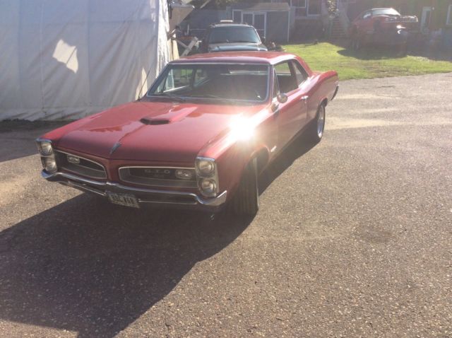 1966 Red Pontiac GTO Coupe