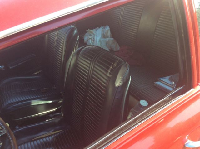 1966 Red Pontiac GTO Coupe